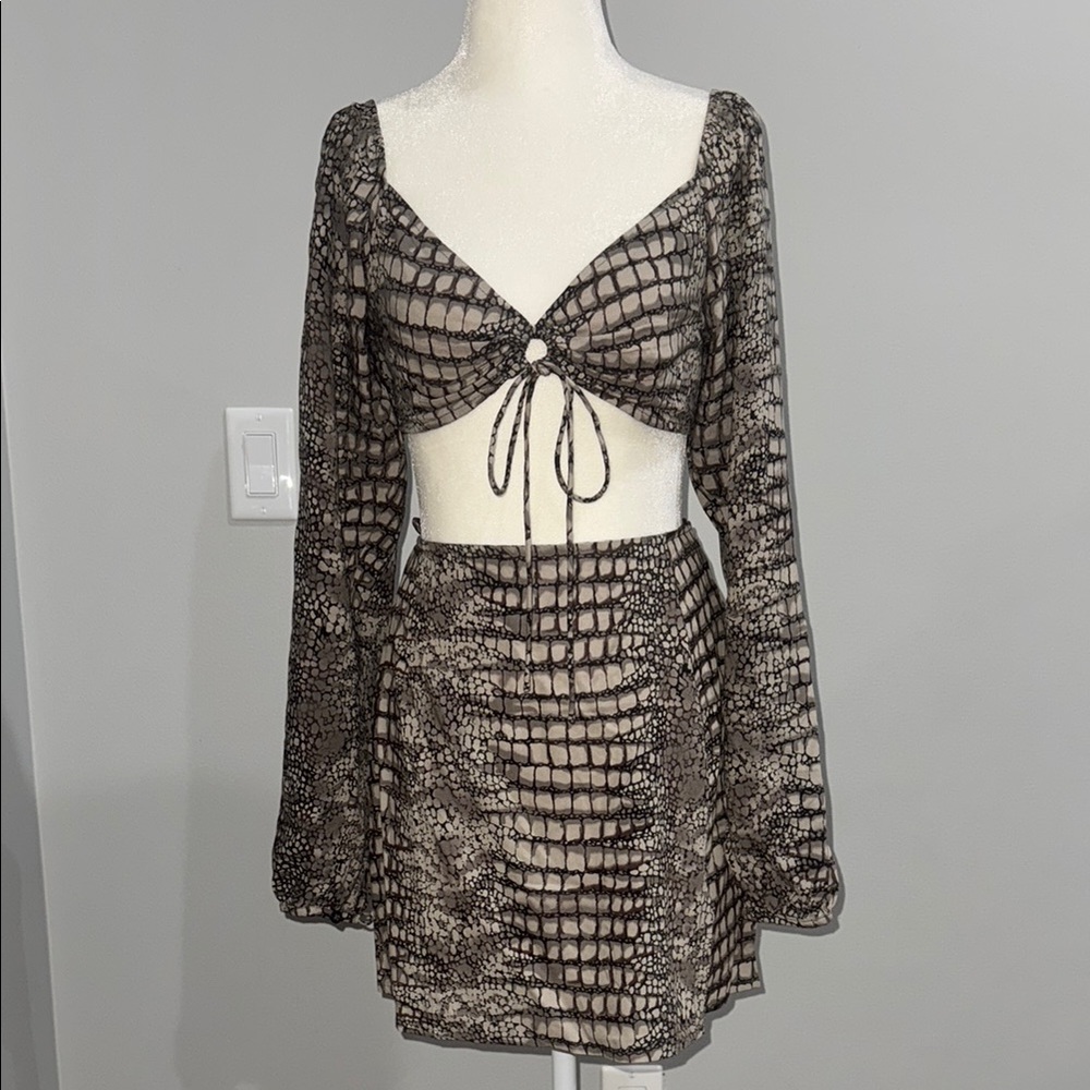 Motel Rocks Snakeskin Print Set
